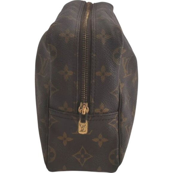 785224BU (L3) Louis Vuitton Clutch Bag Trousse Toilette Brown Monogram - Picture 6 of 12